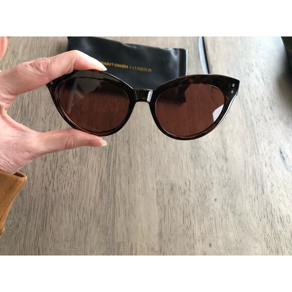 Saint Owen and Curateur Wylde Tortoiseshell Sunglasses - Picture 3 of 10